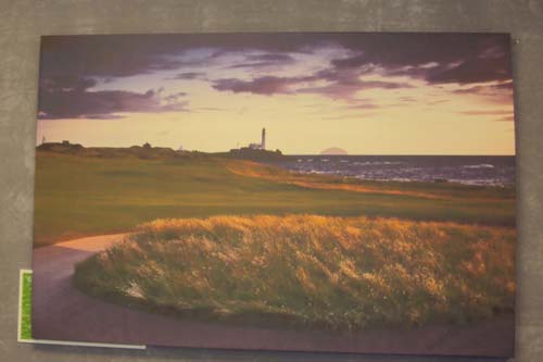 Canvas Print - Ailsa-Rock