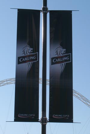 Carling Banner - Wembley Stadium
