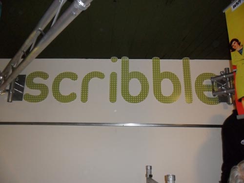 Decorative Foamex Lettering - Scribbler Leeds