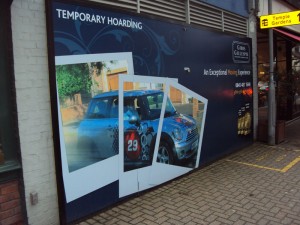 Temporary Hoarding London - Construction Hoarding London