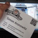 Giant Foamex Business Cards