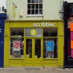 Scribbler Shop Sign, Cambridge